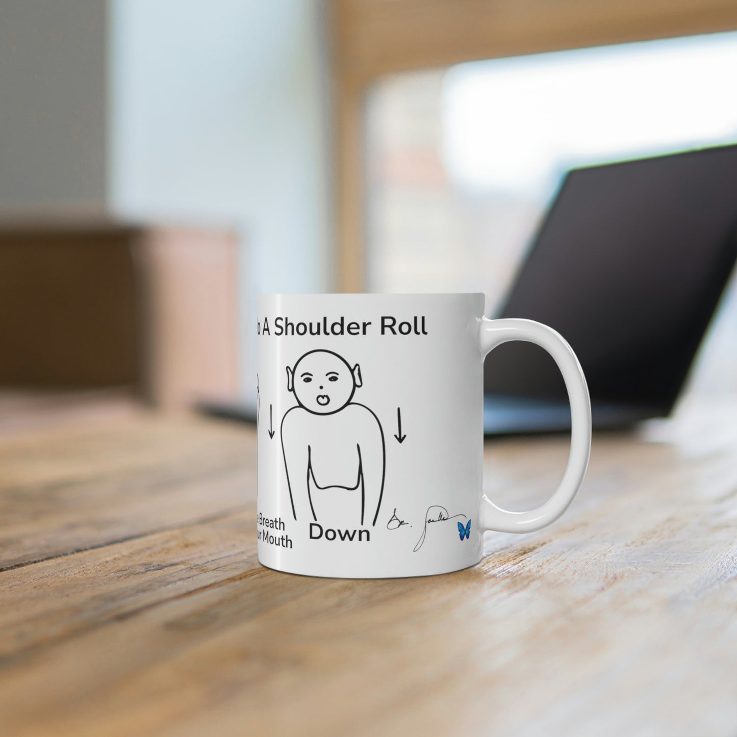 Shoulder Roll Mastery Mug - 11oz