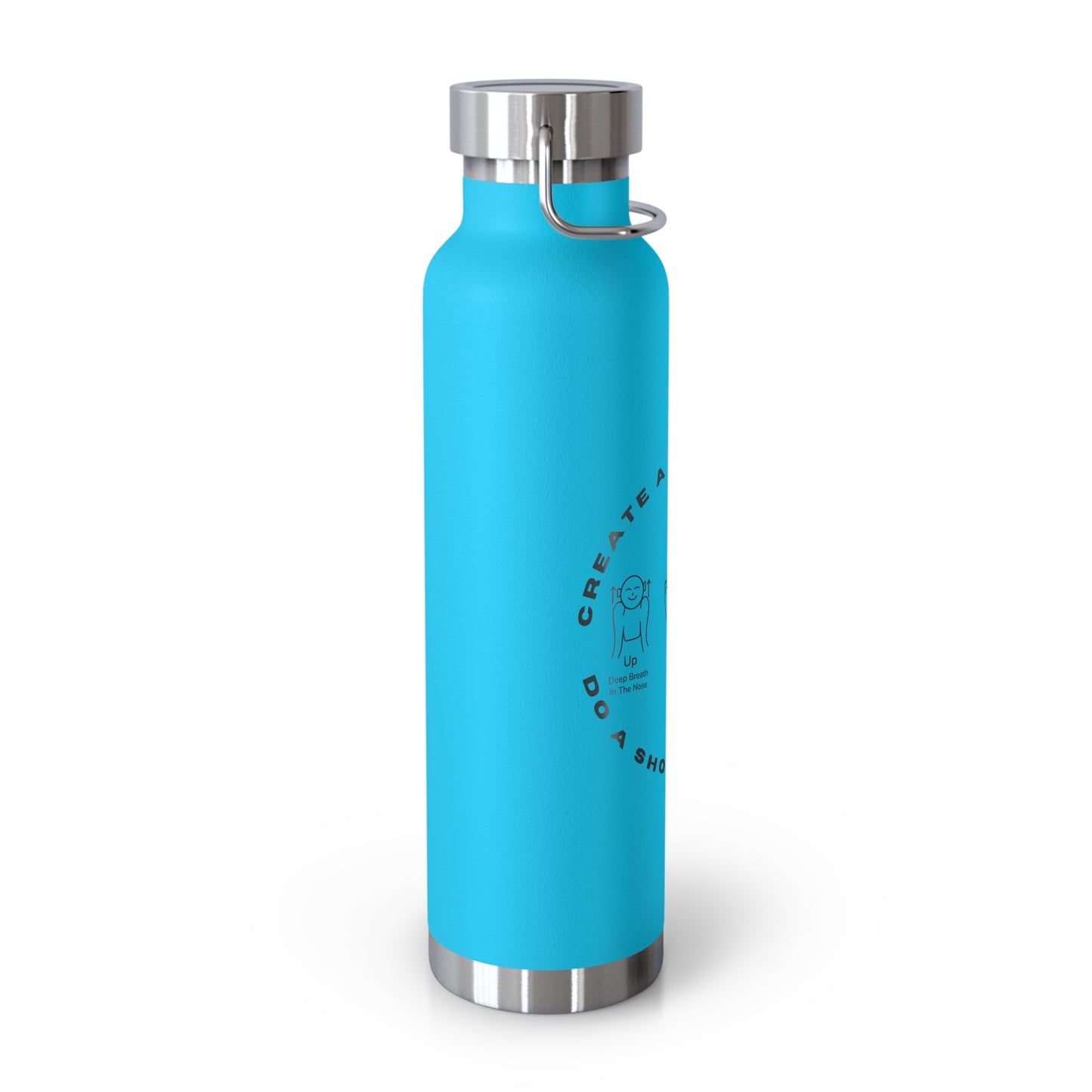 Shoulder Rolls - Copper Vacuum Insulated Bottle, 22oz