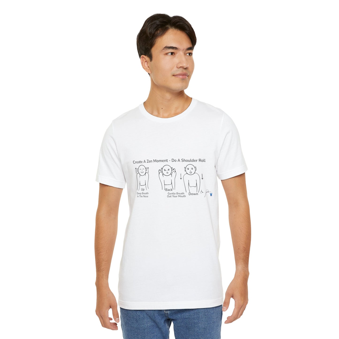 Unisex Jersey Short Sleeve Tee - Zen Moment