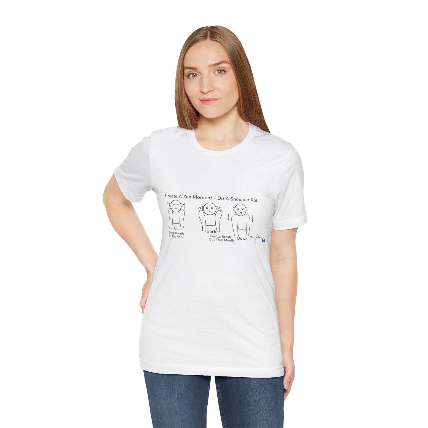 Unisex Jersey Short Sleeve Tee - Zen Moment