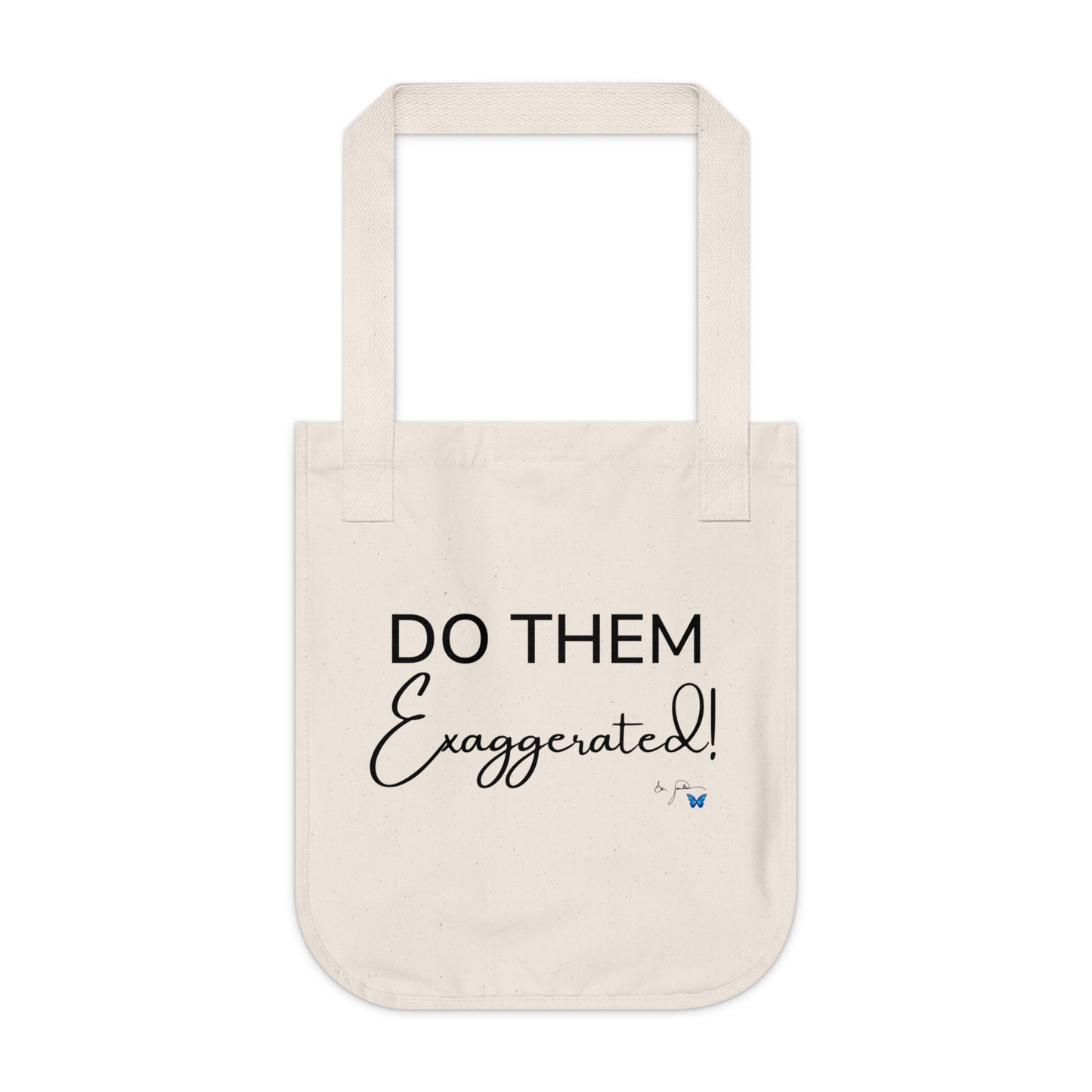 Shoulder Rolls-Organic Canvas Tote Bag